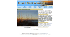 Desktop Screenshot of islanddeckmonkeys.com